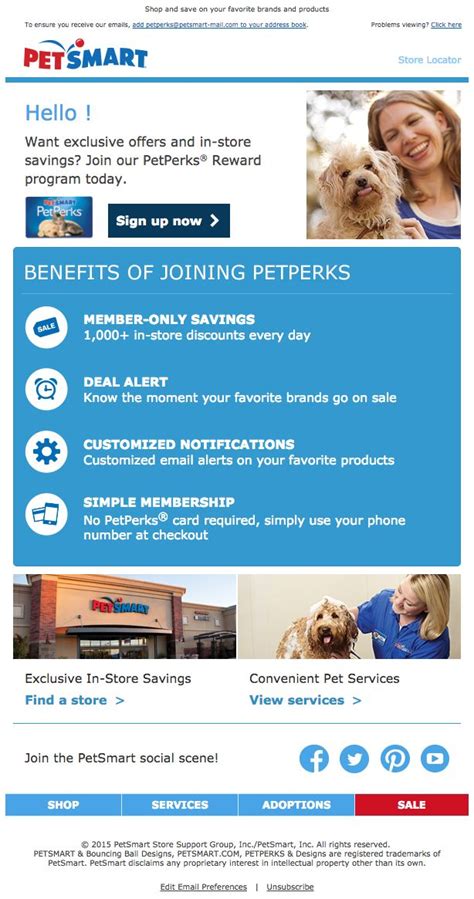 PetSmart is a retailer unlike any other; we dont just sell products, we provide solutions that foster happy and healthy homes for pets and pet parents. . Petsmart email